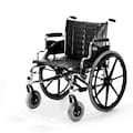 Invacare Tracer IV Heavy-Duty Wheelchair w/ Desk-Length Arms - 22" Seat Width T4X22RDAP